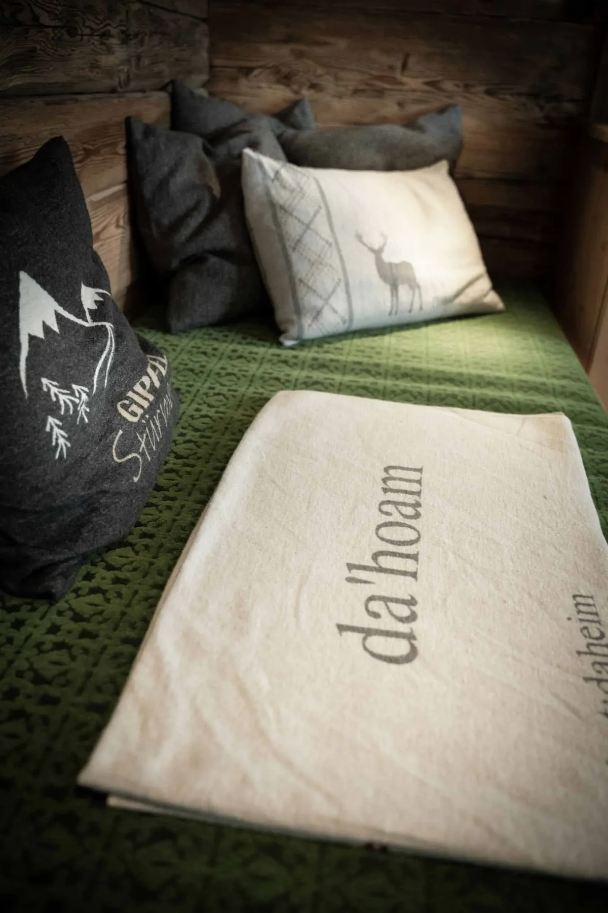 Cosy daybed in Chalet Holzi